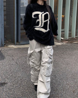 B angora knit