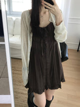 Randy Frill Mini Dress (3 colors)