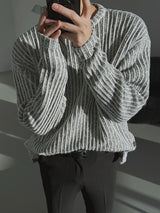 ASCLO Side Button Knit (2color)