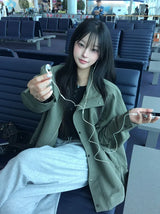 Kyoa High-Neck String Field Jacket