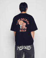 26SS べアドール ハグ ブラウン ラインフレンズショートスリーブTシャツ