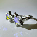 Twin star ring