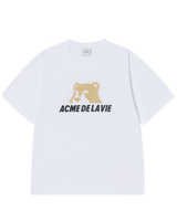 25FW AC BEAR GLITTER FACE SHORT SLEEVE T-SHIRT