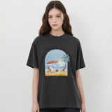 【MADE】サンシャインゴーストプリントTシャツ [BLACK]
