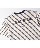 LB Stripe Simple Logo Washed Tee (Ivory)