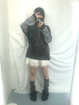 ribbon strap layer skirt