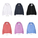 No.0926 12color PJ フードジップアップ