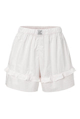 Cotton pajama shorts