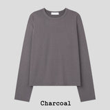 [BAISC] デンステンセルクロップロングスリーブT