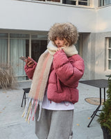 Cozy Button Corduroy Padding