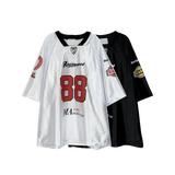 88 metal v-neck t