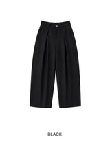 [Planning] LMN All Day Pintuck Wide Slacks (3 colors)