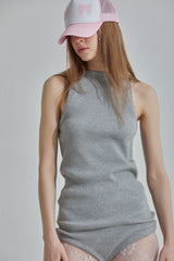 RIBBED BODYSUITE