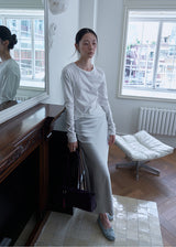 Classic Long Sleeve T-shirt (Ivory)