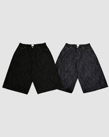 シールド8パートバミューダローデニムショーツ