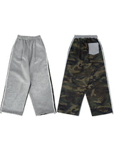 [fleece-lined] バックカホ フリース スウェットパンツ (2color)