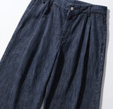 26SS★ Blue Shadow Wide Denim Pants
