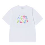 25SS アニメートフォントショートスリーブTシャツ ホワイト