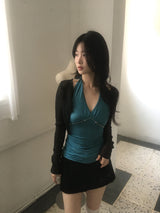 Linkle dot cardigan