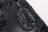 Kyle Ring Pocket Denim Bermuda Pants
