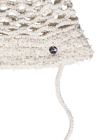 Net String Bucket Hat - Ivory