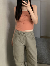 [~XL] ブルックス ワイド ストレート パンツ