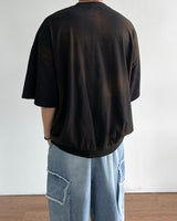 Folding Printed Short Sleeve Tee
