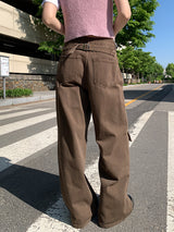 POINT BACK CLIP WIDE PANTS (3C)