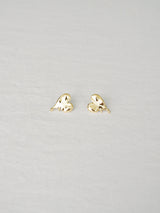 [MADE] Silver925_メルティングハート_ピアス (2colors)