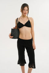 Pansy cape top