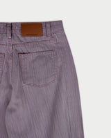 Feig denim pants_purple