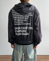 Woods Printing Hooded Windbreaker