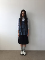 コルシカティアードスリーブレス (2color)