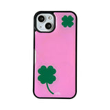 [made] Clover phone case (epoxy bumper)
