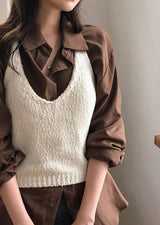 #Basic Rayon Loose Fit Shirt (4color)