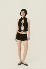 Sandy vest - black