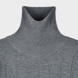 LMN Tommy Muscle Fit Cashmere Turtleneck Knitwear (3 colors)