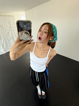 holiday sleeveless top
