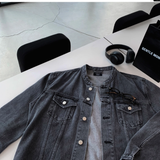  First Semi-Over China Denim Jacket