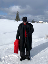 [130cm] Biei ウールマックロングコート