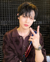 [worn by nct dream chenle ham eun-jung] disk station rhodium plating + 925 silver necklace N063-01H
