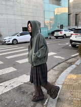 PIGMENT HOOD ZIP-UP (3C)