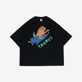 PEANUT STAIN - Whats Your Sign Zodiac Taurus Boxy Tshirt