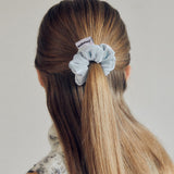 MINI VELVET SCRUNCHIE (SKY BLUE)