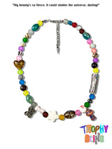 Mixed Bead Mushroom Necklace