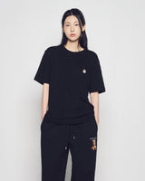 25FW ACベアベーシックロゴズリーパンツ ブラック