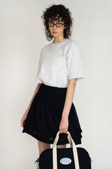 Norma satin skirt_navy