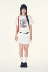 Haute frill short pants