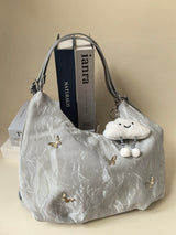 Cloud Doll Keyring Included Buttefly Plated Ribbon Balletcore bag
