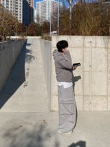 [MADE] Fade Cargo Strap Sweatpants 2C